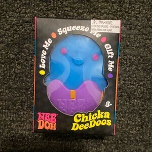 Needoh Chicka DeeDoos Blue and Purple Toy